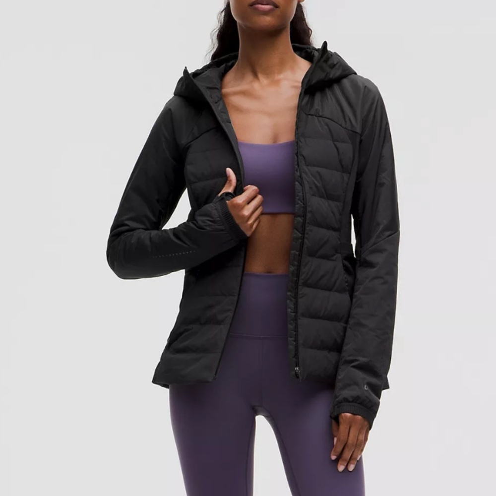 lululemon Women's Down for It All Jacket, Black, Size 6